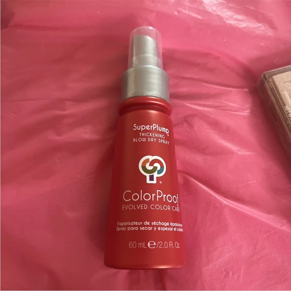 ColorProof SuperPlump Thickening Blow Dry Spray, 2oz - Heat Activated - NEW